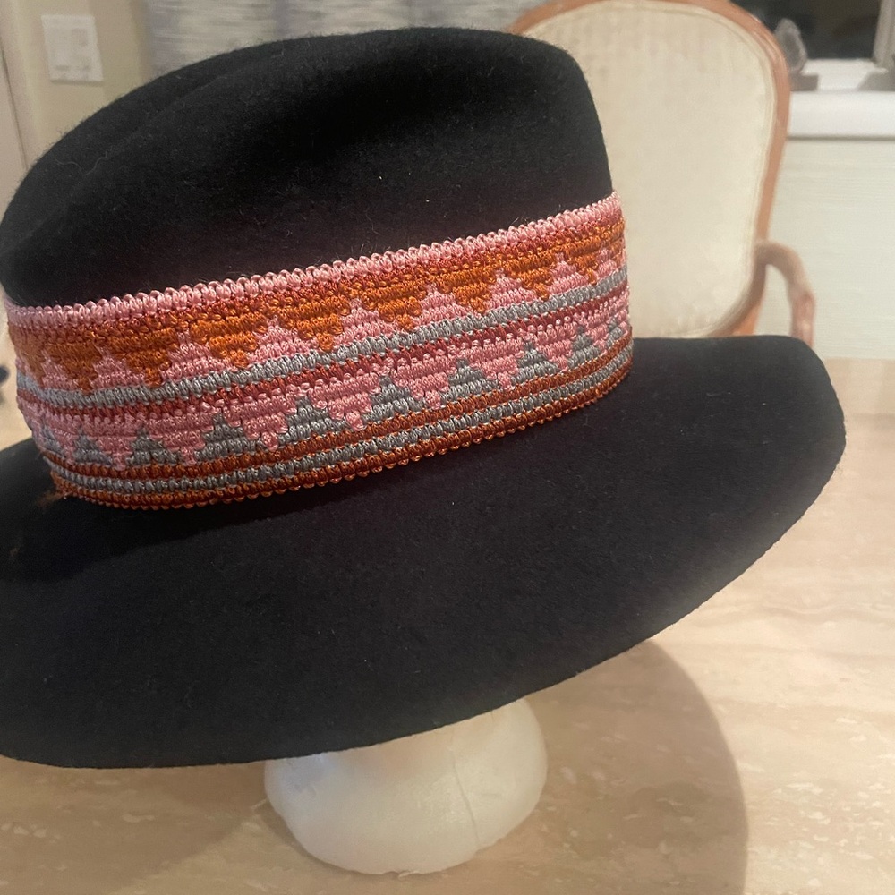 Festival Boho Hat by The Hats Company Wide Brim Filippo Catarzi Made in Italy - Picture 8 of 11